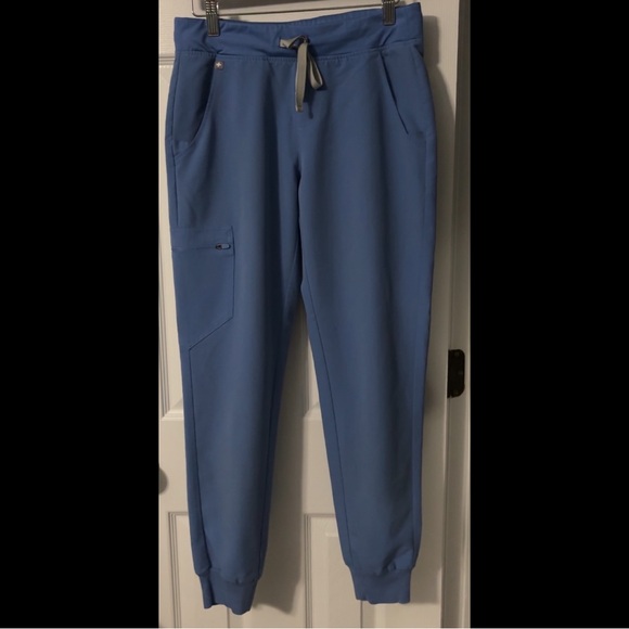 Figs Ceil Blue Zamora Jogger Scrub Pants - Picture 1 of 2